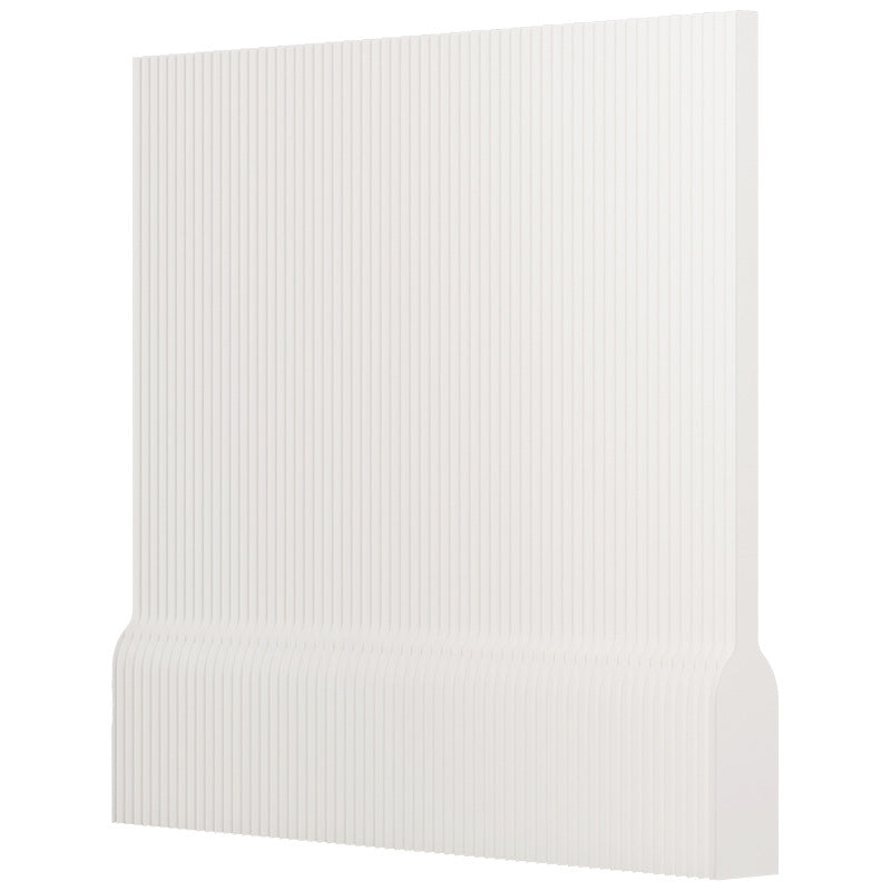 Sleek Modern Art Deco Rectangular Kraft Paper and Acrylic Extendable Room Divider for Living Room