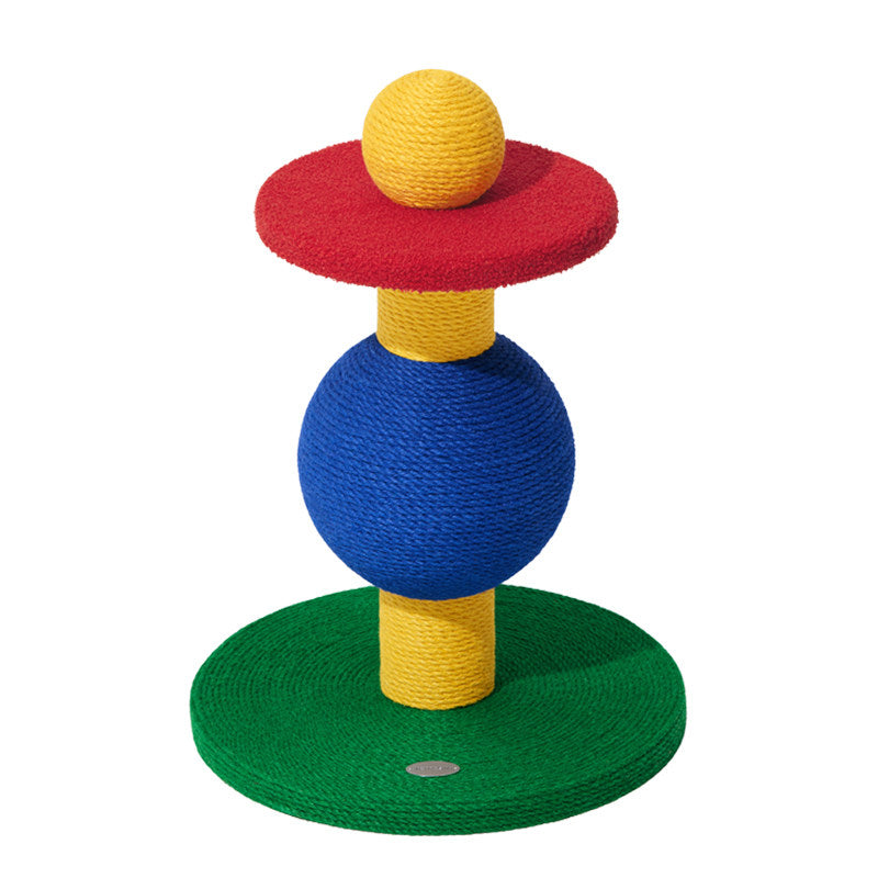 Modern Rectangular Cat Tree – 2/3/4-Tier Multi-Level with Particleboard, Corrugated Paper, Sisal & Jute (EPS Core) for Living Room