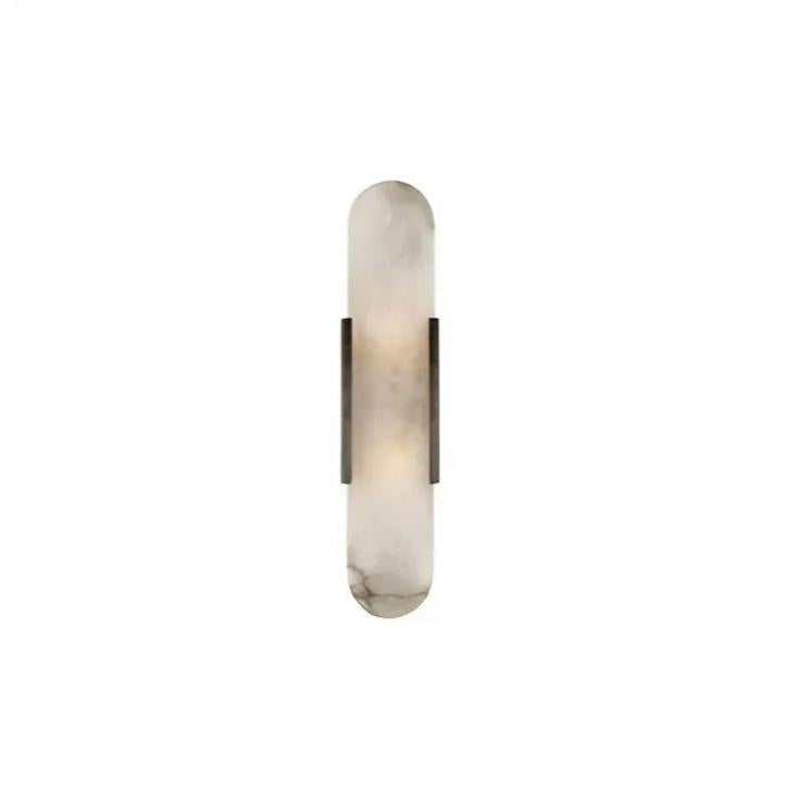 Elegant Marble Bedside Sconce Lamp