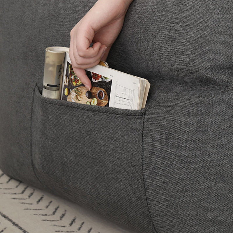 Sleek Modern Minimalist Square Tatami Fabric Sofa for Living Room