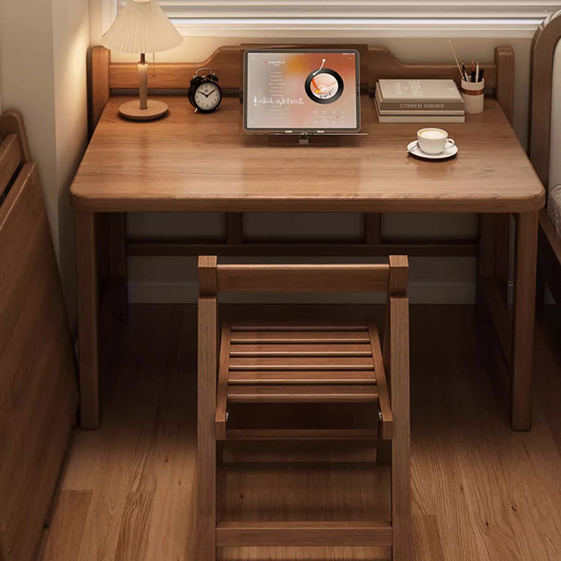 Sleek Modern Minimalist Wooden Rectangular Desk for Home Office