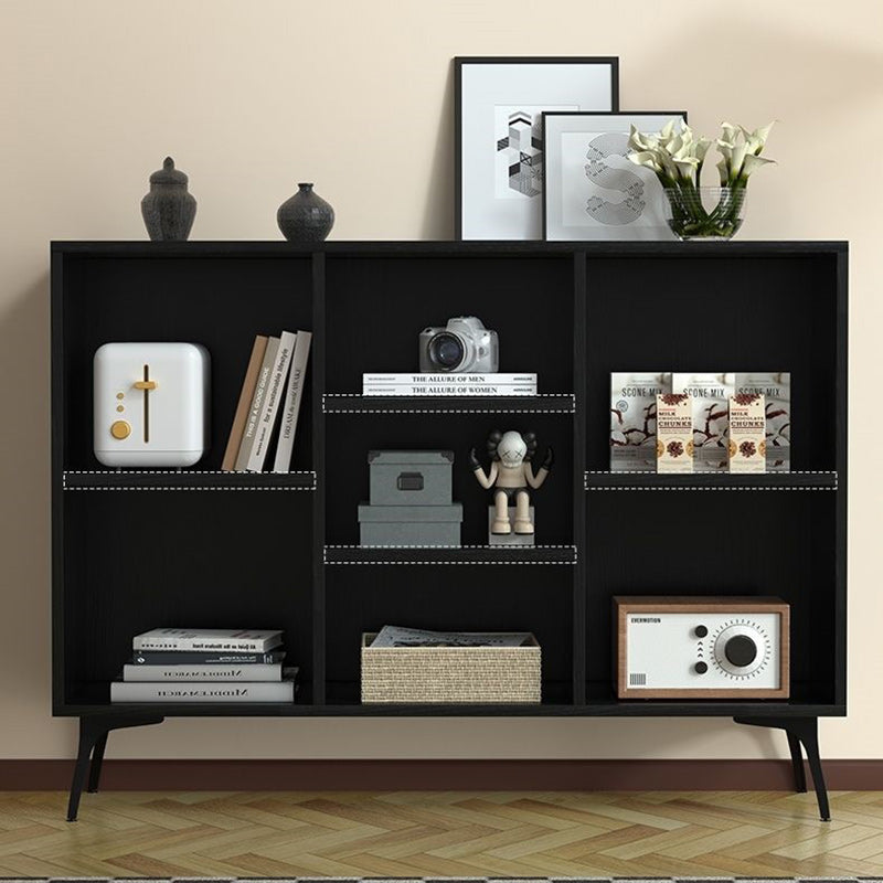 Nordic Contemporary Solid Wood Rectangular Sideboard – 5- or 7-Cabinet Multi-Functional Storage & Display Rack for Living Room