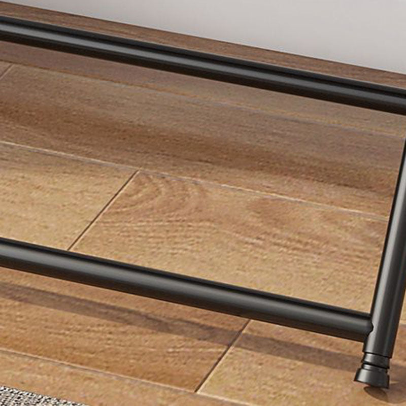 Modern Minimalist Foldable Rectangular Carbon Steel Desk for Home Office – Space-Saving & Sturdy