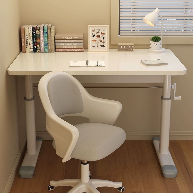 Sleek Modern Minimalist Rectangular Carbon Steel Plank Desk for Home Office