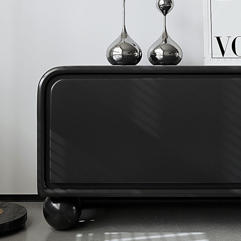 Sleek Modern Minimalist Rectangular MDF TV Stand with 3 Drawers – Stylish Living Room Storage