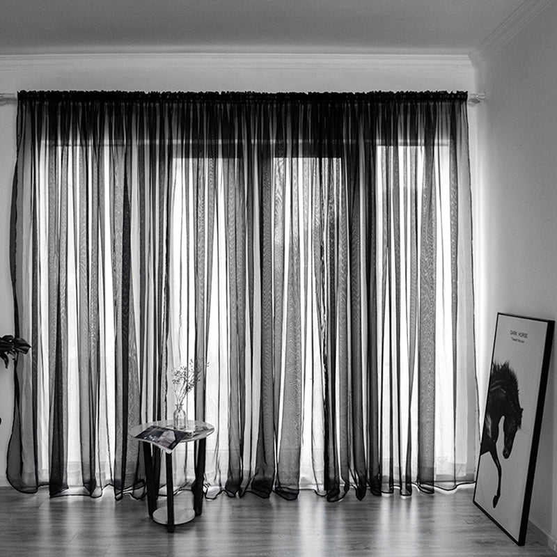 Luxurious Polyester Voile Curtain for Windows
