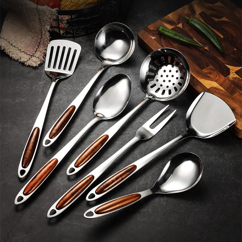Premium Stainless Steel Utensil Set for Everyday Cooking