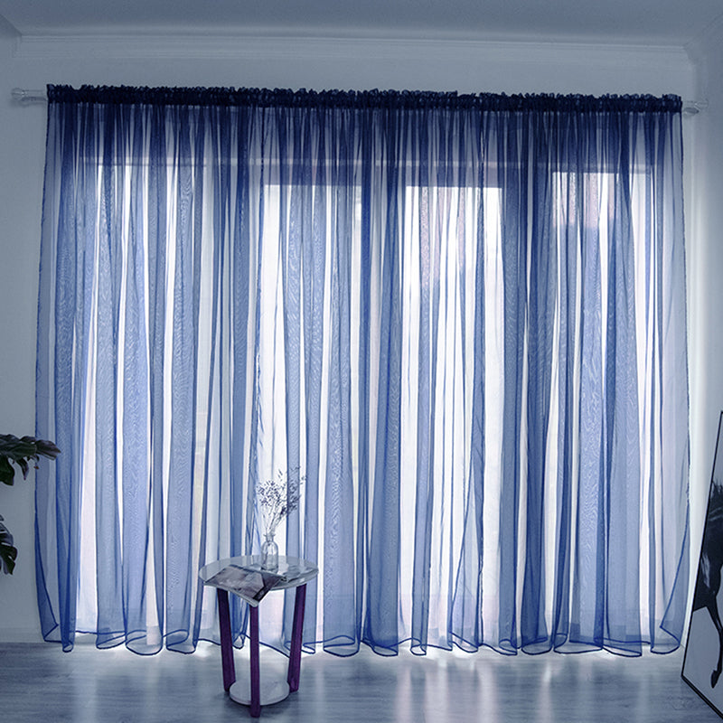 Luxurious Polyester Voile Curtain for Windows