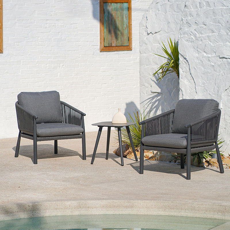 Stylish Scandinavian Outdoor Rope Sofa for Garden – 1–3 Seater for Balcony & Patio