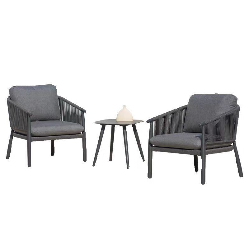 Stylish Scandinavian Outdoor Rope Sofa for Garden – 1–3 Seater for Balcony & Patio