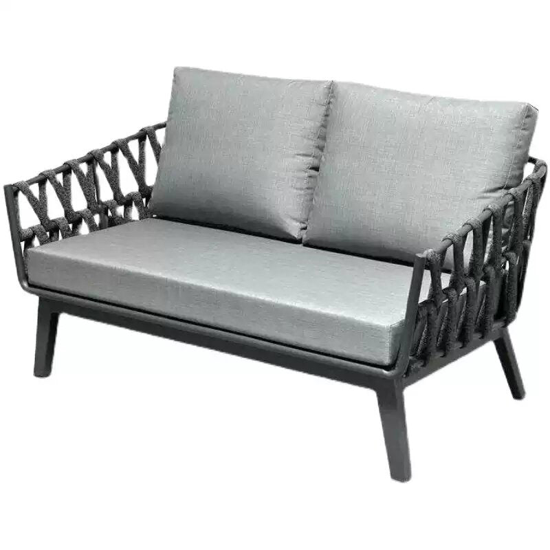 Chic Modern Outdoor Rope Sofa – 1, 2, or 3-Seater for Balcony & Patio