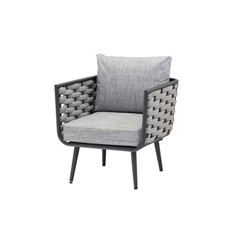 Traditional Chinese-Style Outdoor Rope-Weave Sofa – 1/2/3-Seater for Balcony & Patio