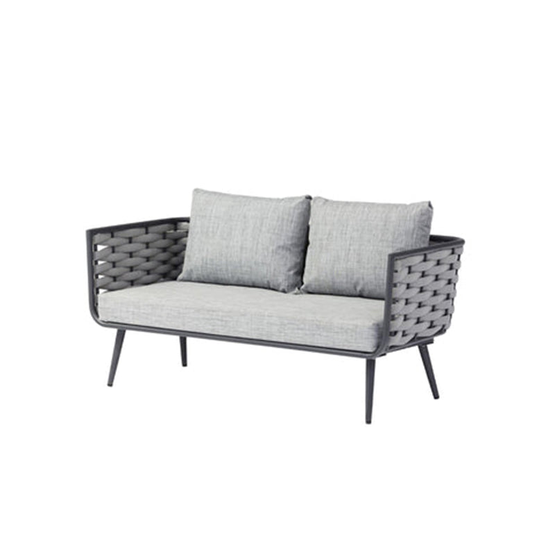 Traditional Chinese-Style Outdoor Rope-Weave Sofa – 1/2/3-Seater for Balcony & Patio