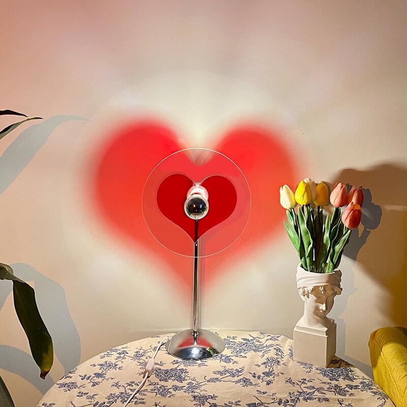Creative Heart-Shaped 1-Light LED Standing Floor Lamp with Modern Vibes
