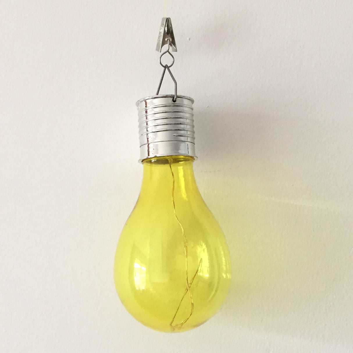 Creative Colorful Plastic Solar LED Outdoor Hanging Lights
