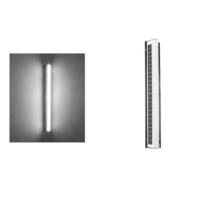 Modern Long Acrylic Solar LED Wall Light – Waterproof Outdoor Garden Lighting