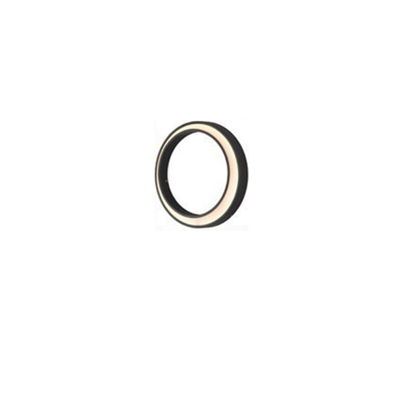Sleek Modern Minimalist Crescent-Circle Stainless Steel LED Wall Sconce – Waterproof, Ideal for Outdoor Patio