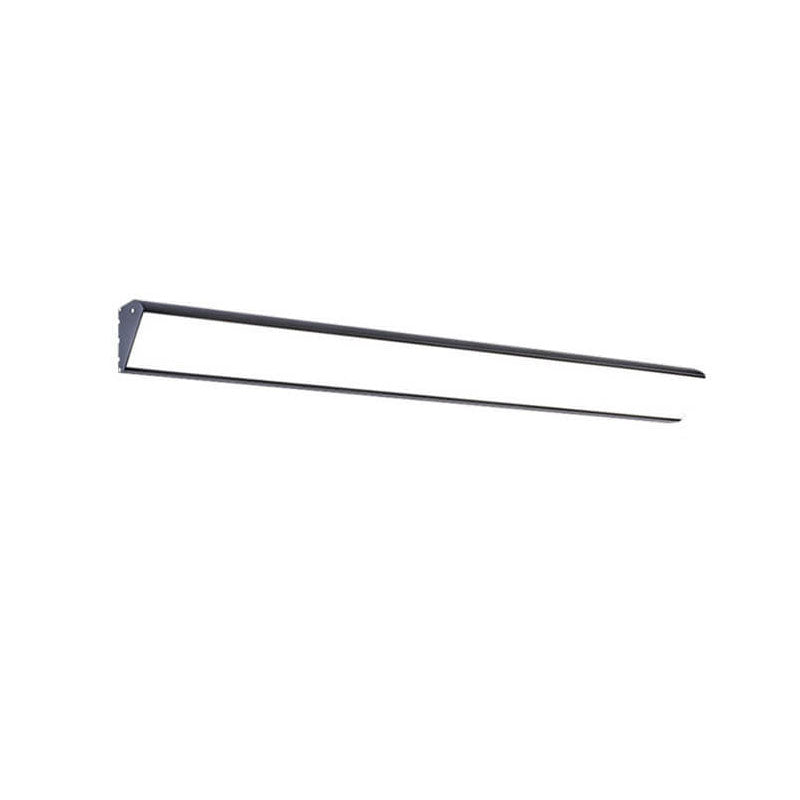 Sleek Modern Outdoor LED Wall Sconce Lamp - Long-Bar Aluminum & Acrylic, Waterproof