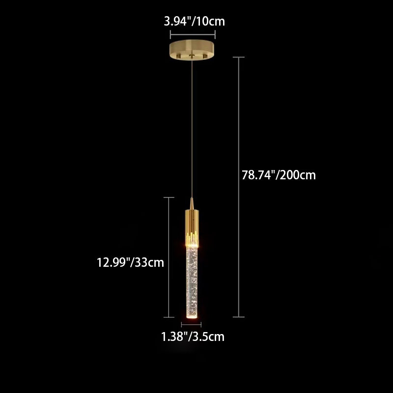 Contemporary Scandinavian Water-Drop Crystal LED Chandelier – Iron & Aluminum for Bedroom