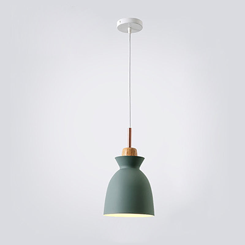 Nordic Macaron Metal 1-Light Pendant Fixture
