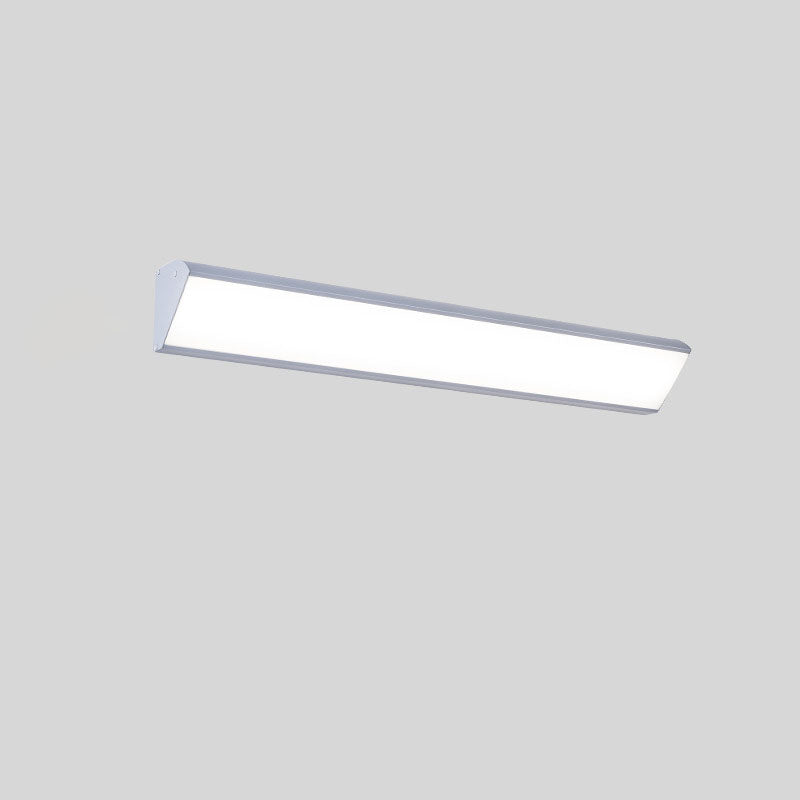 Modern Industrial Waterproof LED Wall Sconce with Rectangular Aluminum Frame and Acrylic Panel for Outdoor Patio