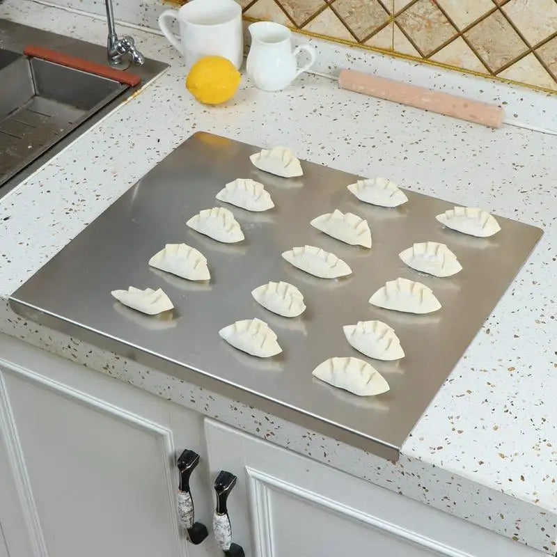 Premium Stainless Steel Chopping Board – Durable, Hygienic, Easy-to-Clean Kitchen Prep Surface