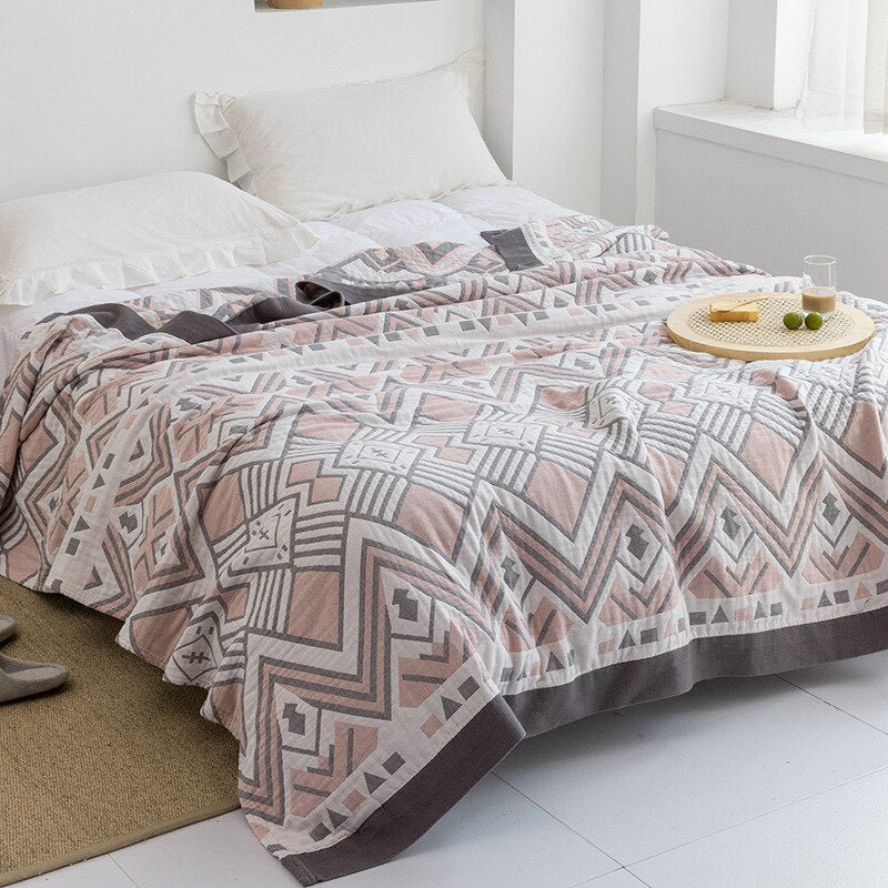 Japanese Soft Throw Blanket — Plush Cozy Comfort for Your Home