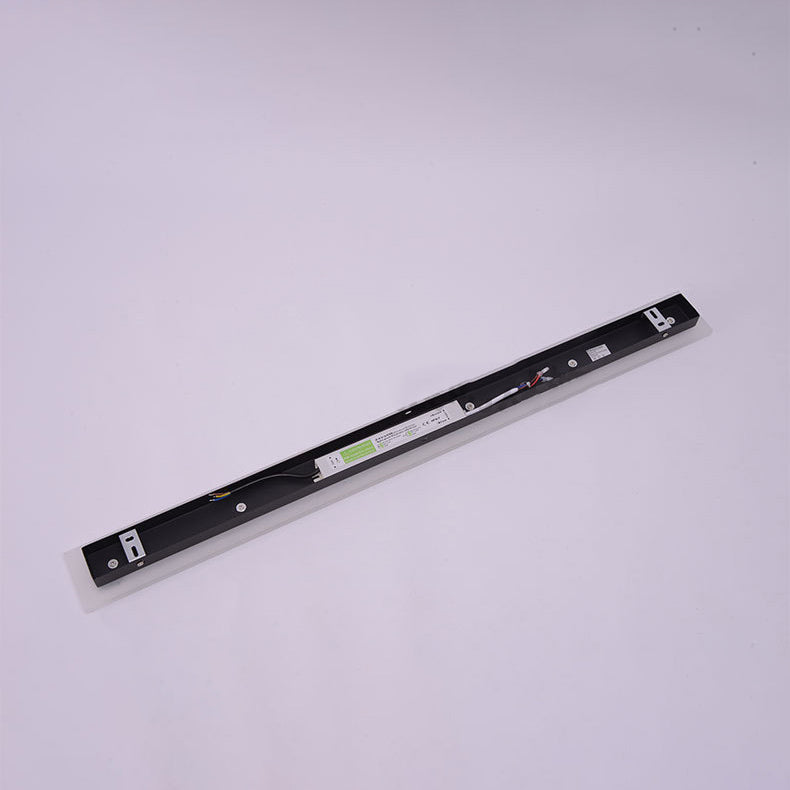 Sleek Elongated Bar 1-Light LED Outdoor Wall Light – Waterproof Acrylic Fixture
