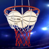 Whimsical Cartoon Basketball 3-Light Kids Ceiling Chandelier