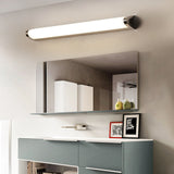 European Minimalist V-Shaped Aluminum Vanity Light with LED — Mirror-Front Wall Sconce