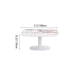 Contemporary Boho Waterproof Woven Rattan Rope Outdoor Coffee Table & Chair Set with Aluminum Alloy Slab – Round and Elliptical Patio Furniture