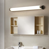European Minimalist V-Shaped Aluminum Vanity Light with LED — Mirror-Front Wall Sconce