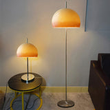 Contemporary Retro Mushroom Glass 2-Light Floor Lamp – Standing Lamp for Living Room