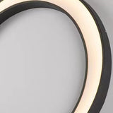 Sleek Modern Minimalist Crescent-Circle Stainless Steel LED Wall Sconce – Waterproof, Ideal for Outdoor Patio