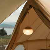 Sleek Modern USB-Rechargeable LED Tent Light for Outdoor Camping — Hangable & Minimalist