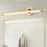 Modern Luxury Long-Copper LED Vanity Light with Acrylic Finish – Wall Sconce Lamp