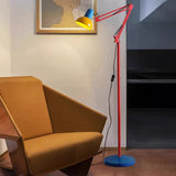 Modern Minimalist Iron Half-Circle 1-Light Floor Lamp for Bedroom