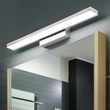 Sleek Modern Minimalist Rectangular Anti-Fog LED Vanity Light Wall Sconce