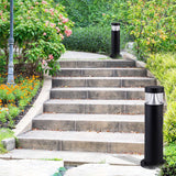 Modern Industrial Aluminum LED Column Garden Light – Waterproof Landscape Lighting for Lawn & Garden