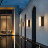 Modern Long Acrylic Solar LED Wall Light – Waterproof Outdoor Garden Lighting