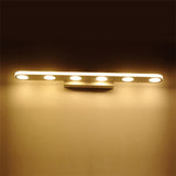 Modern White Oval Acrylic Vanity Light – Long Sleek Wall Sconce Lamp (4- or 6-Light)