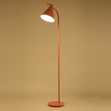 Nordic-Inspired Macaron Cone Shade 1-Light Floor Lamp