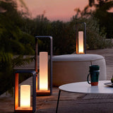 Modern Minimalist Square-Frame LED Landscape Light - Waterproof Stainless Steel & Acrylic for Outdoor Patio & Lawn