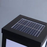 Chic Modern Solar Lawn Square Column Outdoor Waterproof Path Light