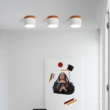 Chic Scandinavian Macaroon Solid Color LED Flush-Mount Ceiling Light