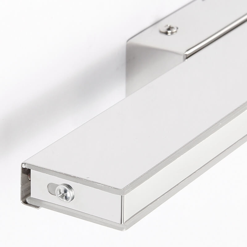 Sleek Modern Minimalist Rectangular Anti-Fog LED Vanity Light Wall Sconce