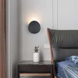 Sleek Round 1-Light LED Wall Sconce for Indoor & Outdoor Use – Minimalist Design