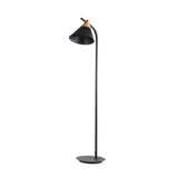 Nordic-Inspired Macaron Cone Shade 1-Light Floor Lamp