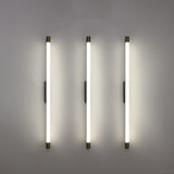 Sleek Modern Minimalist Vanity Wall Sconce — Slim Tube PC LED Lamp