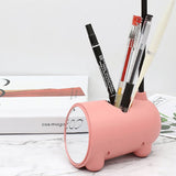 Cute Cartoon Rabbit LED Touch Desk Lamp with USB Pen Holder